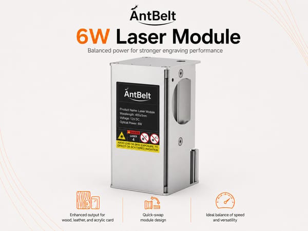 AntBelt G1 6W Blue Laser Module