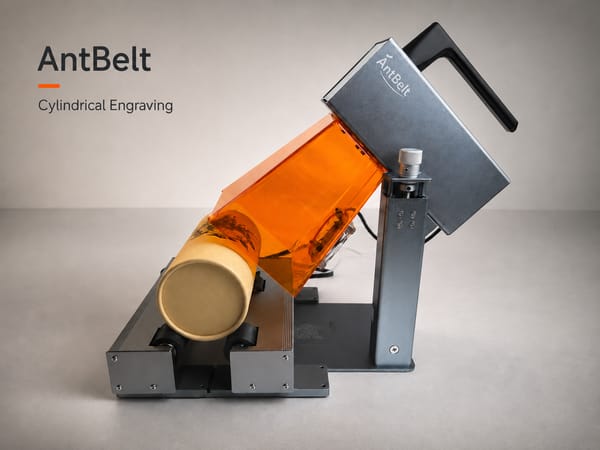 AntBelt G1 Rotary Roller + 80 × 2000 mm Extension