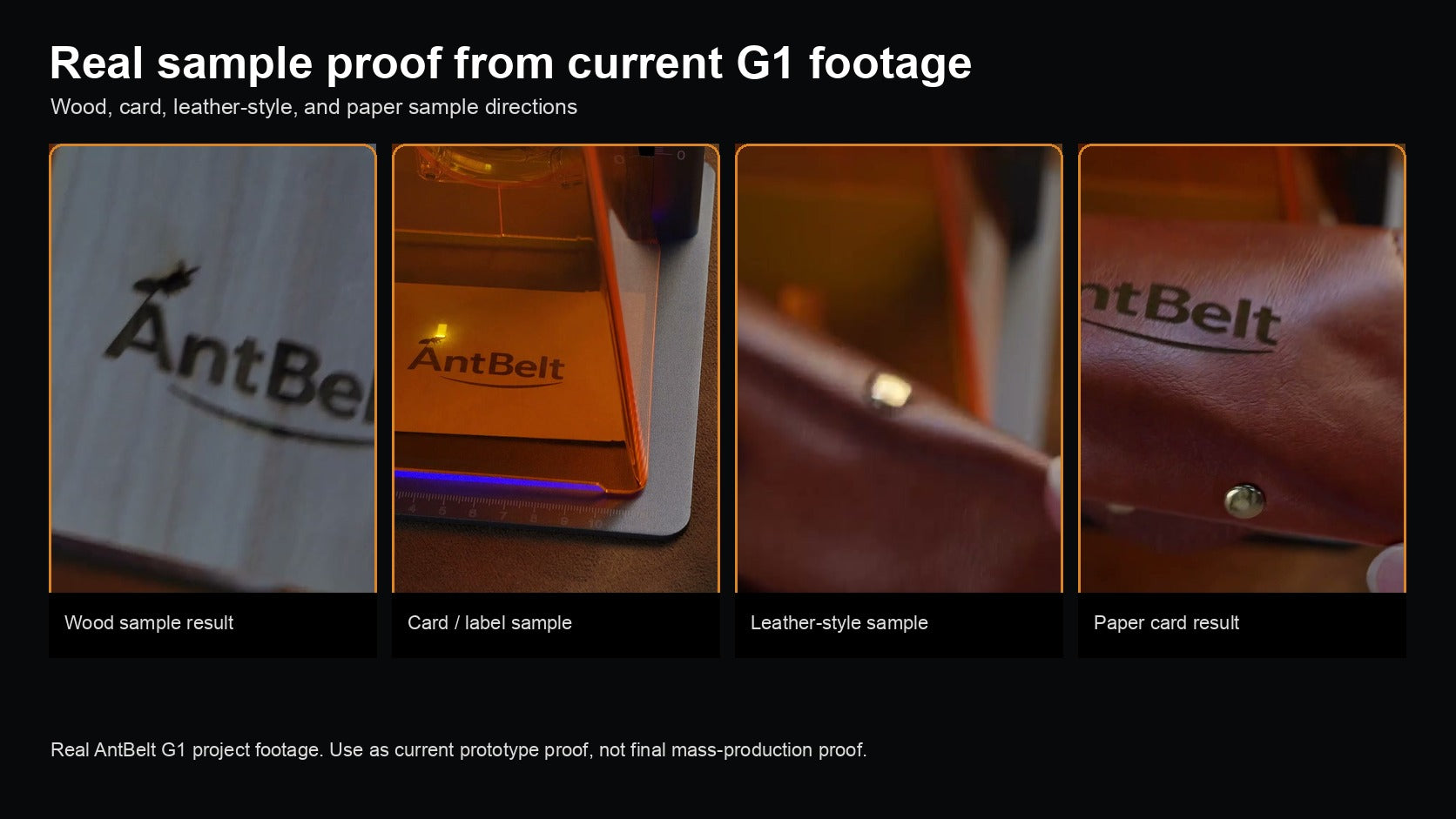AntBelt G1 Kickstarter Story media